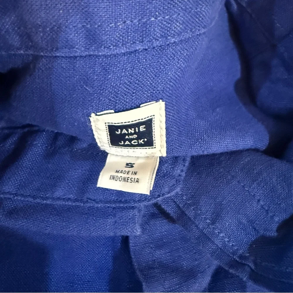 Blue Button-Up Shirt - Picture 4 of 5